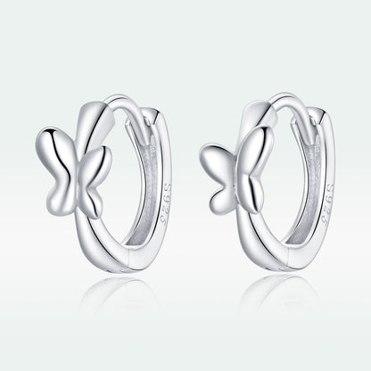 925 Sterling Silver Plated Platinum Earrings for Women