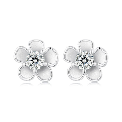 S925 Sterling Silver 3.00 Carat Moissanite Earrings for Women