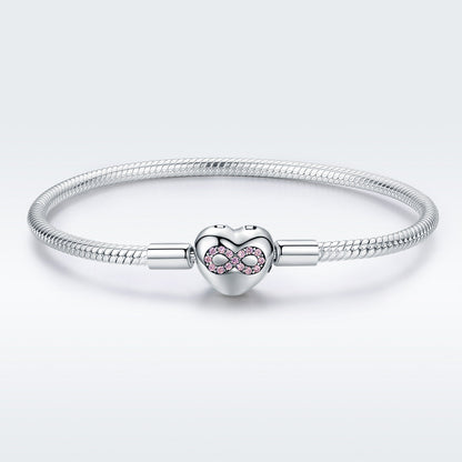 925 Sterling Silver Bracelet 17.0cm for Women