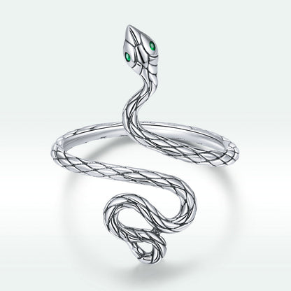 925 Sterling Silver Oxidized Pavé Setting CZ Ring