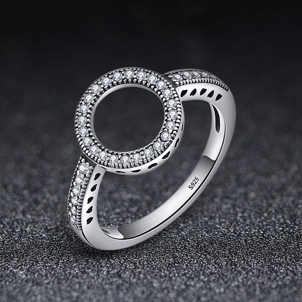 925 Sterling Silver Size 6.0 Ring for Women