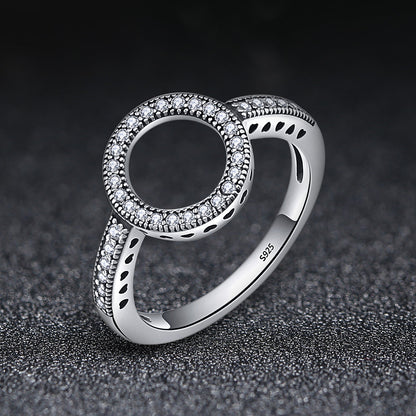 925 Sterling Silver Size 6.0 Ring for Women