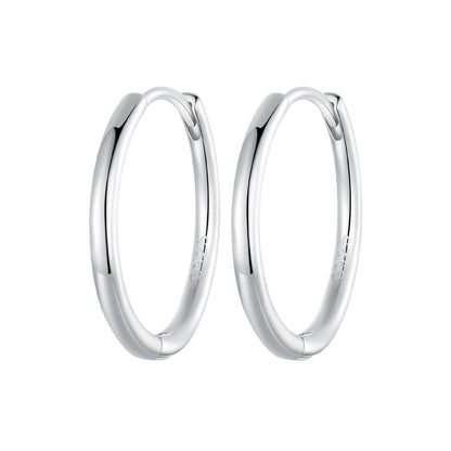 925 Sterling Silver & White Gold Plated Earrings for Women