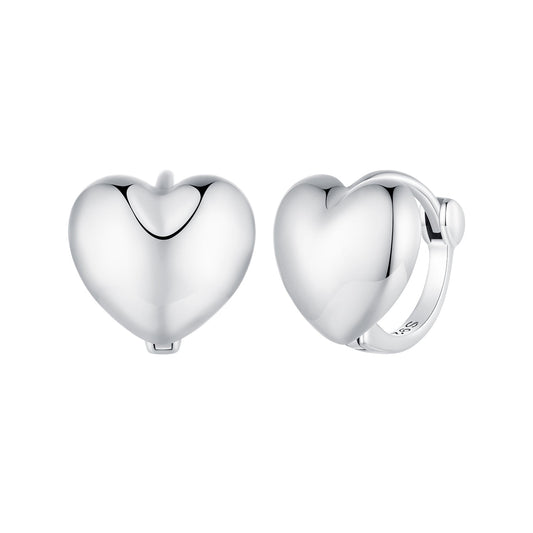 S925 Oxidized Silver 11mm Earrings for Women
