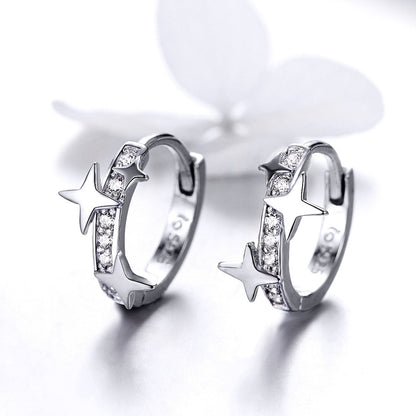 S925 Sterling SilverCZ Earrings for Women