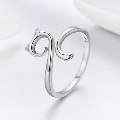 S925 Sterling Silver Adjustable Ring for Women