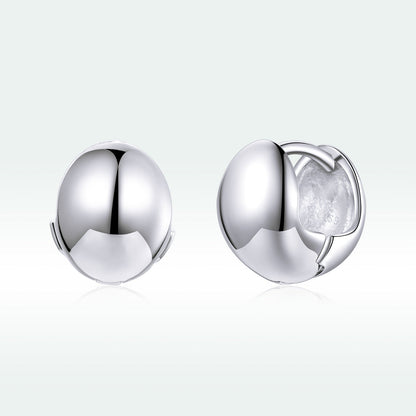 S925 Sterling Silver Platinum Plated Earrings for Women