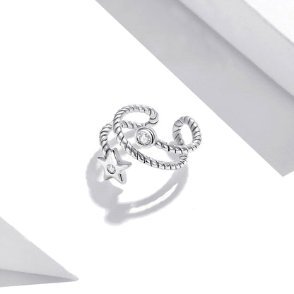 925 Sterling Silver Oxidized Silver Pavé Setting CZ Earrings