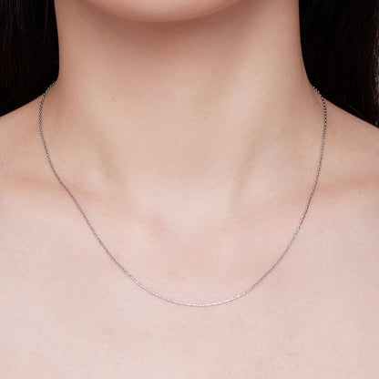 925 Sterling Silver 45.0cm Necklace for Women