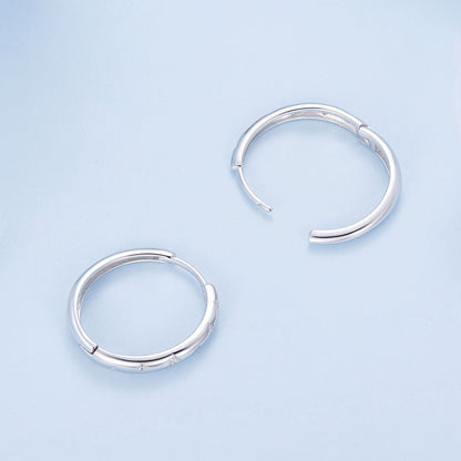 925 Sterling Silver Earrings with Pavé Setting CZ for Women