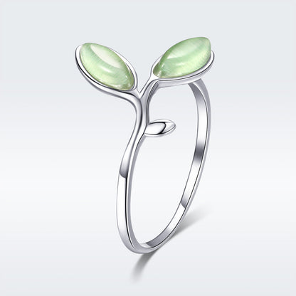 925 Sterling Silver Ring for Women - 0.1cm Width, 1.3cm Height