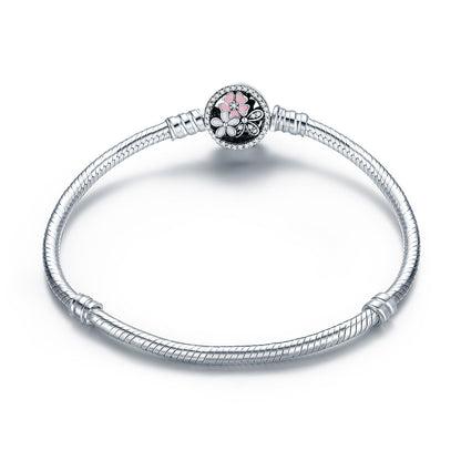 925 Sterling Silver Bracelet 18CM for Women
