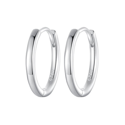 925 Sterling Silver & White Gold Plated Earrings for Women