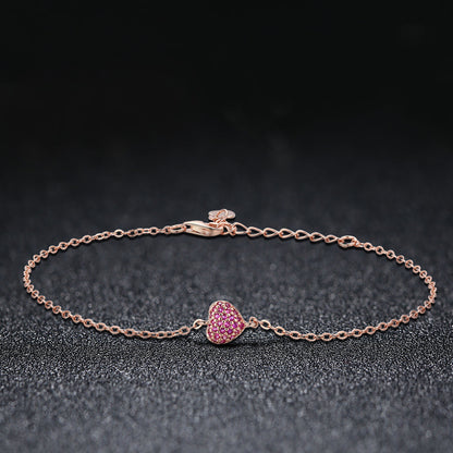 925 Sterling Silver 22cm Bracelet for Women
