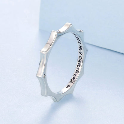 925 Sterling Silver Pavé Set CZ Ring Size 6.0