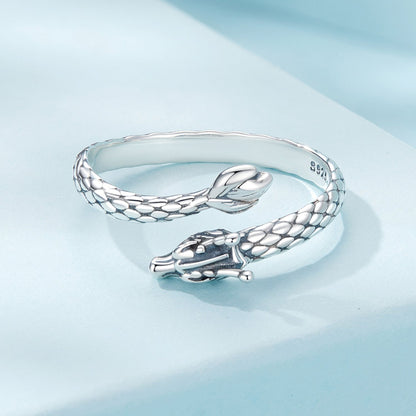925 Sterling Silver Oxidized Silver 2.4mm Ring