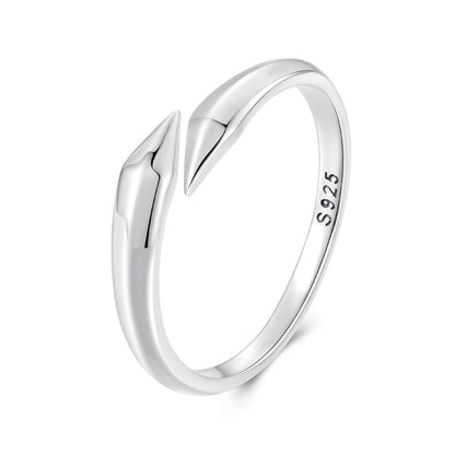 925 Sterling Silver Oxidized 0.18cm Ring