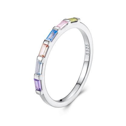 925 Sterling Silver CZ Pavé Setting Ring Size 6 for Women