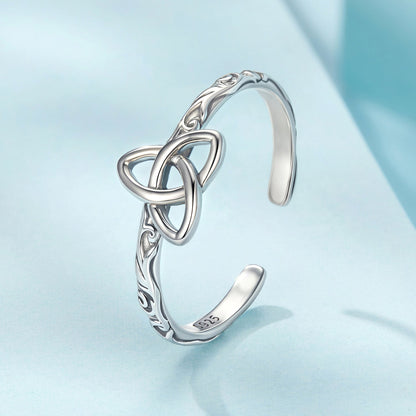 925 Sterling Silver Oxidized Silver Ring for Women