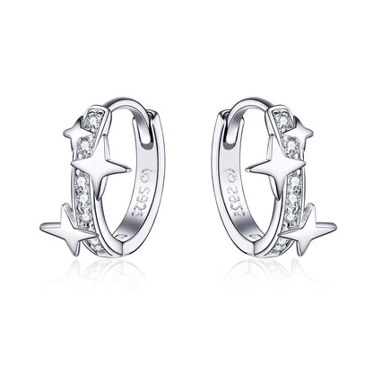 S925 Sterling SilverCZ Earrings for Women