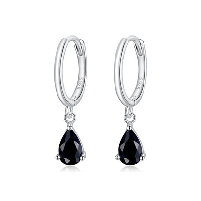 925 Sterling Silver Earrings with Pavé Setting CZ