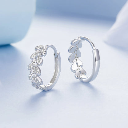 925 Sterling Silver Earrings with Pavé Setting CZ