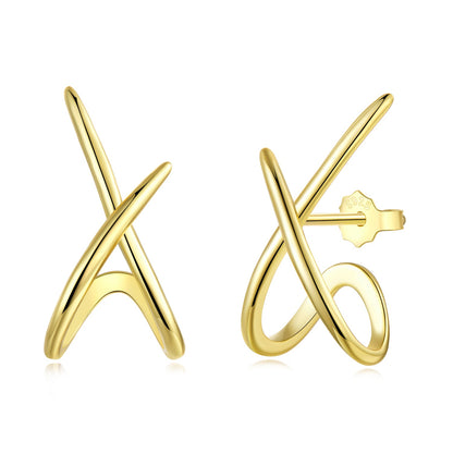 925 Sterling Silver Oxidized Silver Earrings