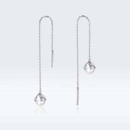 925 Sterling Silver Earrings with Quality Shell Pearl