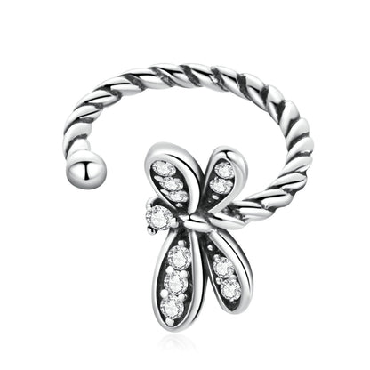 925 Sterling Silver Earrings with Pavé Setting and CZ for Women