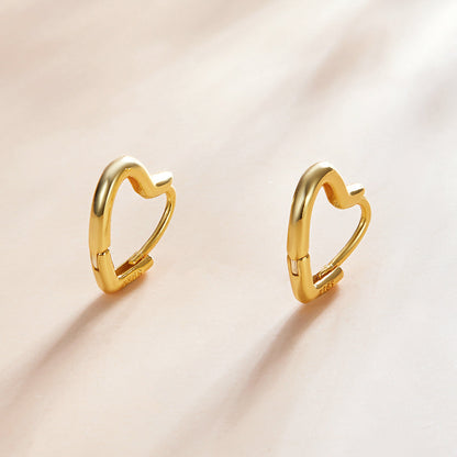 925 Sterling Silver & Platinum Earrings for Women