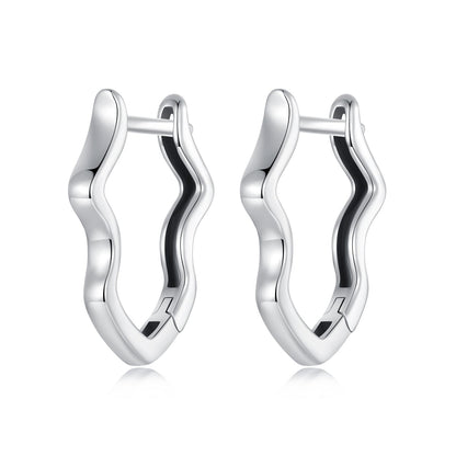 925 Sterling Silver & Oxidized Silver Earrings for Women
