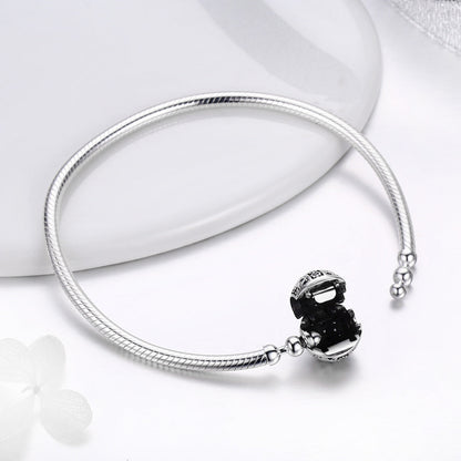 925 Sterling Silver SCB Bracelet Style Nan Size 17.0 for Women