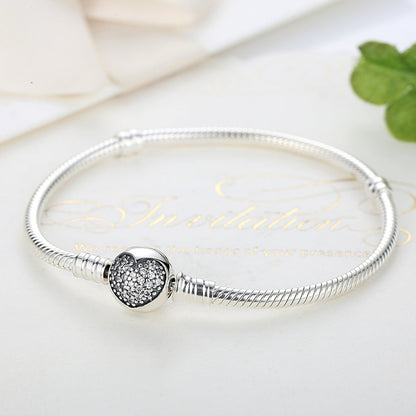 925 Sterling Silver 17CM Bracelet