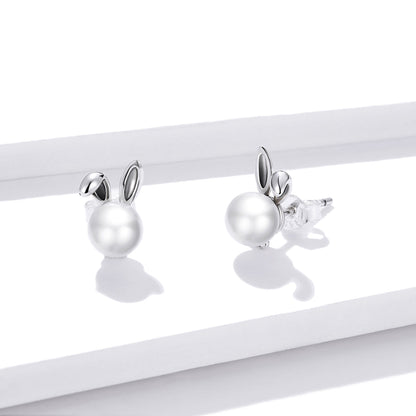 925 Sterling Silver Earrings with Quality Shell Pearl