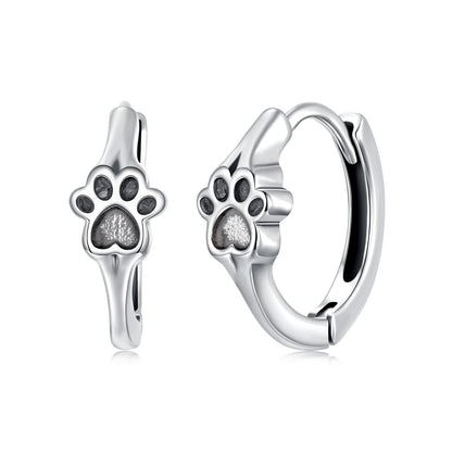 925 Sterling Silver Oxidized Earrings for Women