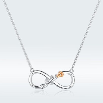 925 Sterling Silver Necklace 40-45cm for Women