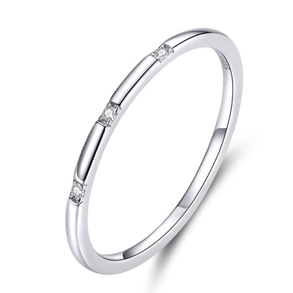 S925 Sterling Silver Size 6.0 Ring