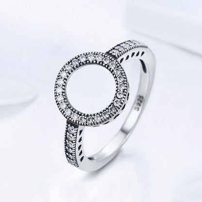 925 Sterling Silver Size 6.0 Ring for Women