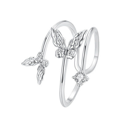 925 Sterling Silver Pavé Setting CZ Ring