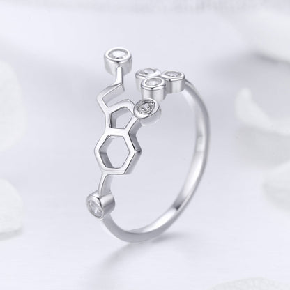 925 Sterling Silver 0.2cm Wide Ring for Women