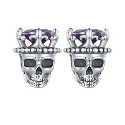 925 Sterling Silver Earrings with Pavé Setting CZ 10*9mm for Women