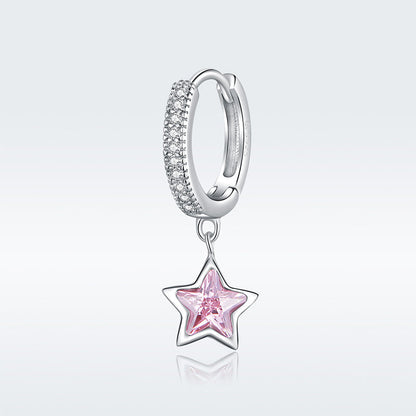 925 Sterling Silver Earrings with Pavé Setting CZ for Women