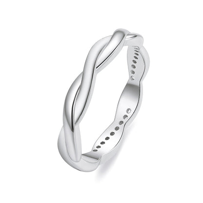 925 Sterling Silver Pavé Setting CZ Ring