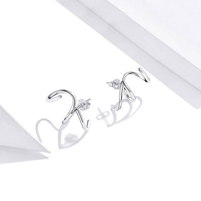 925 Sterling Silver Oxidized Earrings for Women