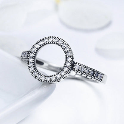 925 Sterling Silver Size 6.0 Ring for Women