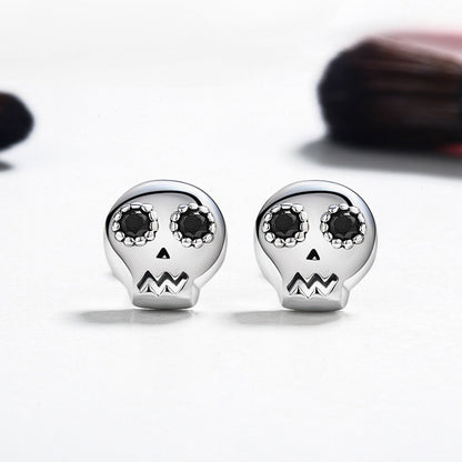 925 Sterling Silver Earrings with Pavé Setting CZ