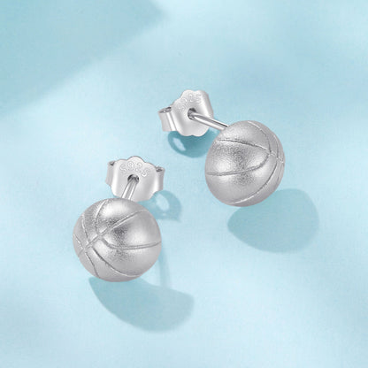 925 Sterling Silver Plated White Gold Earrings