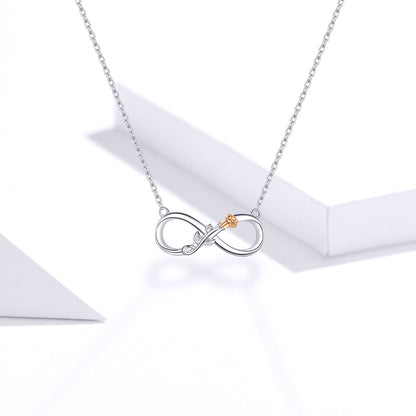 925 Sterling Silver Necklace 40-45cm for Women
