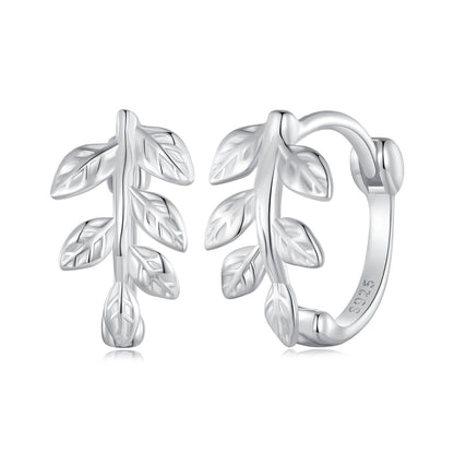 S925 Sterling Silver Earrings for Women 12x7mm