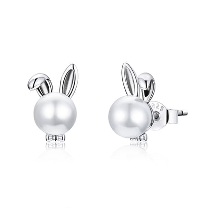 925 Sterling Silver Earrings with Quality Shell Pearl